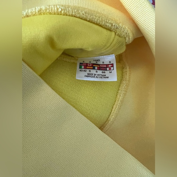 Acid yellow Spyder women Small hoodie  in Brand new condition - Picture 10 of 10